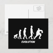 evolutiehockey briefkaart (Voorkant / Achterkant)