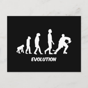 evolutiehockey briefkaart