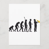 evolutiejazz briefkaart (Voorkant)
