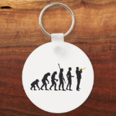 evolutielompet sleutelhanger (Voorkant)