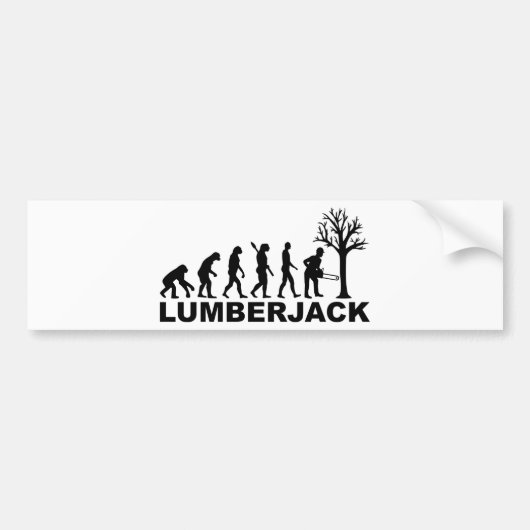 Evolutieluim Bumpersticker (Voorkant)