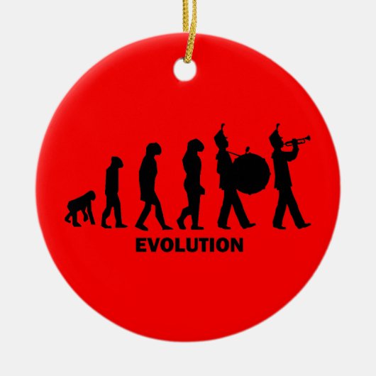 evolutiemarktband keramisch ornament (Voorkant)