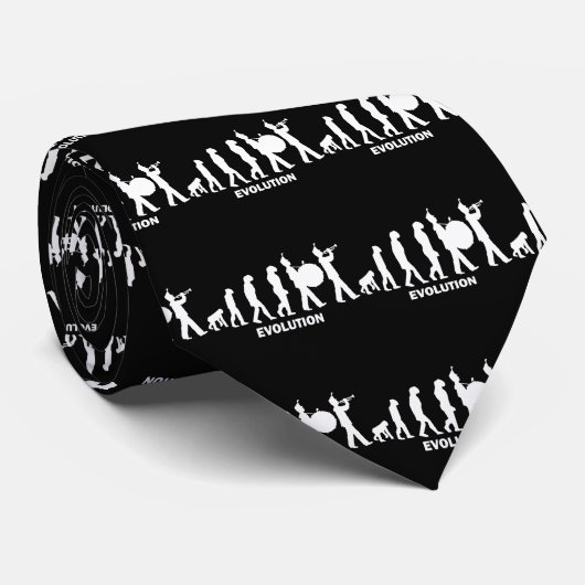 evolutiemarktband stropdas (Opgerold)