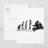 evolutiemodel briefkaart (Voorkant / Achterkant)