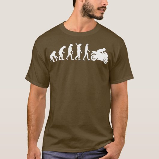 Evolutiemotor T-shirt (Voorkant)