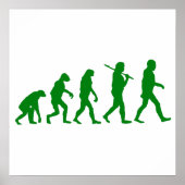 Evolutienorm - groen poster (Voorkant)