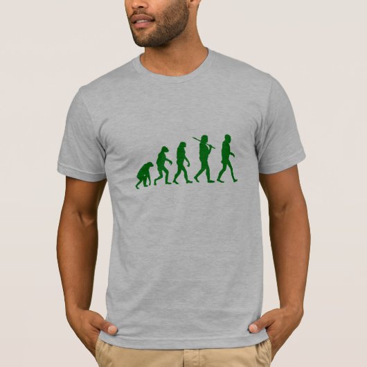 Evolutienorm - groen t-shirt (Voorkant)