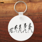 Evolutienorm - Wolken Sleutelhanger (Voorkant)
