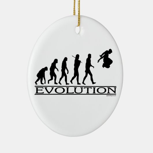 Evolutieparkour Keramisch Ornament (Rechts)