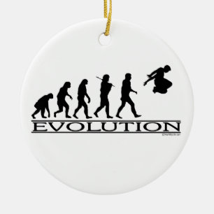 Evolutieparkour Keramisch Ornament