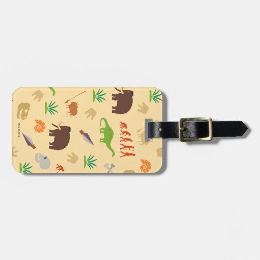 Evolutiepatroon Bagagelabel (Voorkant horizontaal)