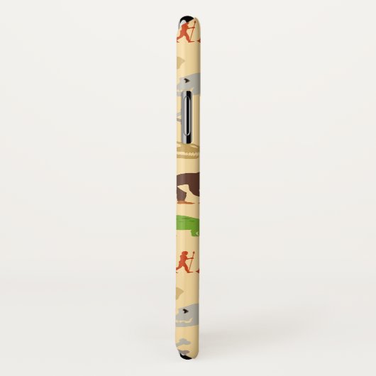 Evolutiepatroon Case-Mate iPhone Case (Achterkant / rechts)