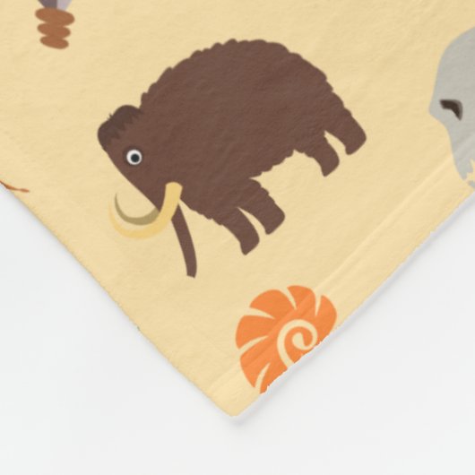 Evolutiepatroon Fleece Deken (Hoek)