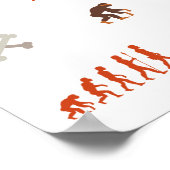 Evolutiepatroon Poster (Hoek)