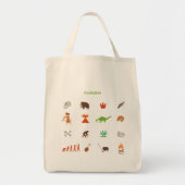 Evolutiepatroon Tote Bag (Voorkant)