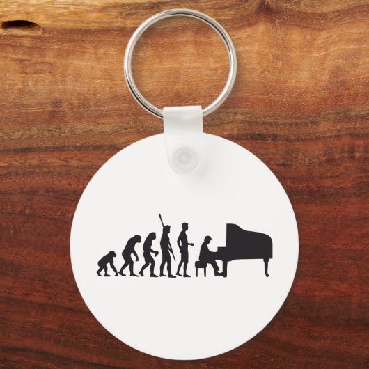 evolutiepiano sleutelhanger (Voorkant)