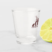 Evolutiepil Shot Glas (Links)