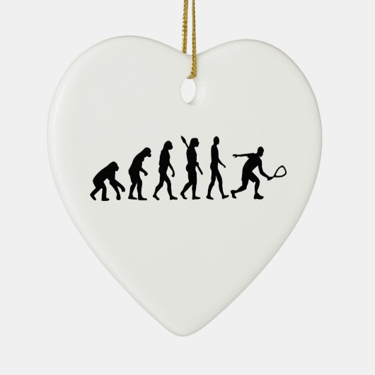 Evolutierolkbal Keramisch Ornament (Rechts)