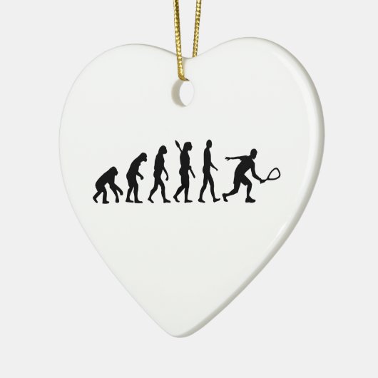 Evolutierolkbal Keramisch Ornament (Links)