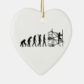 Evolutieschaffier Keramisch Ornament (Rechts)