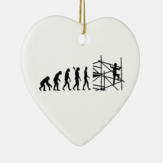 Evolutieschaffier Keramisch Ornament (Rechts)