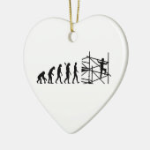 Evolutieschaffier Keramisch Ornament (Links)