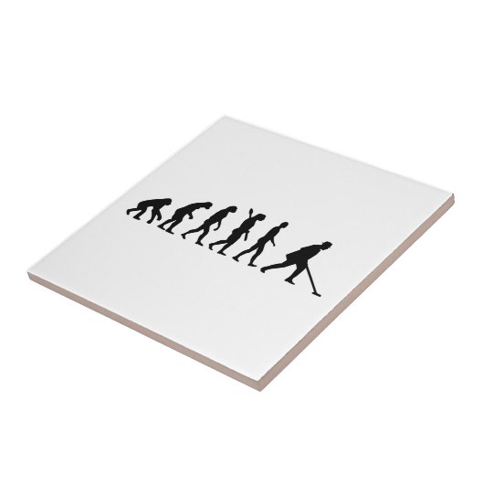 Evolutieslembord Tegeltje (Zijkant)