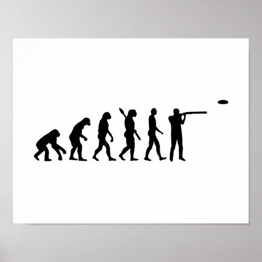 Evolutiestapel Poster (Voorkant)