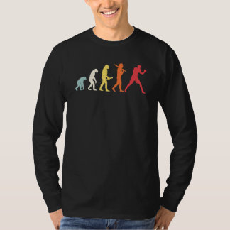 Evolutiestraaltjes handschoenen Boxer Fighter Figh T-shirt
