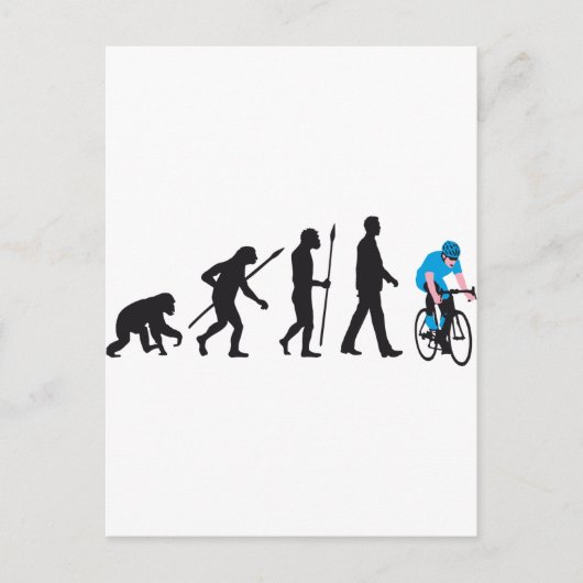 evolutiestrijd briefkaart (Voorkant)
