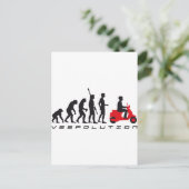 evolutiestudie briefkaart (Staand voorkant)