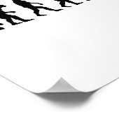 Evolutietafeltennis pingpong poster (Hoek)