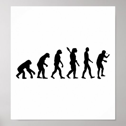 Evolutietafeltennis Poster (Voorkant)