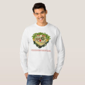 Evolutietekst, Veggie Person T-shirt (Voorkant volledig)