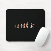 Evolutietheorie Cricket Speler Grappig Muismat (Met muis)
