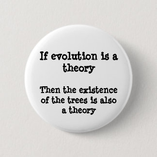 Evolutietheorie Ronde Button 5,7 Cm