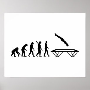 Evolutietrampoline Poster