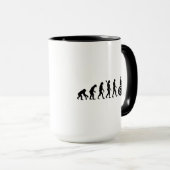 Evolutietrekker Mok (Voorkant rechts)