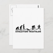 Evolutietriathlon Briefkaart (Voorkant / Achterkant)