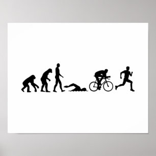 Evolutietriathlon Poster