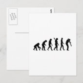 Evolutietrombone Briefkaart (Voorkant / Achterkant)
