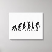 Evolutietrombone Canvas Afdruk (Voorkant)