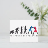 evolutievaksport briefkaart (Staand voorkant)