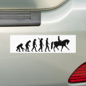 Evolutieverlies Bumpersticker (Op auto)