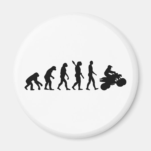 Evolution ATV Quad Racing Magneet (Voorkant)