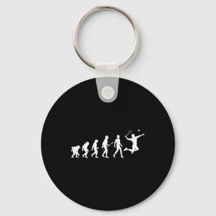 Evolution Badminton Cadeau voor Badminton Spelers Sleutelhanger