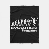 Evolution Badminton Fleece Deken (Voorkant)