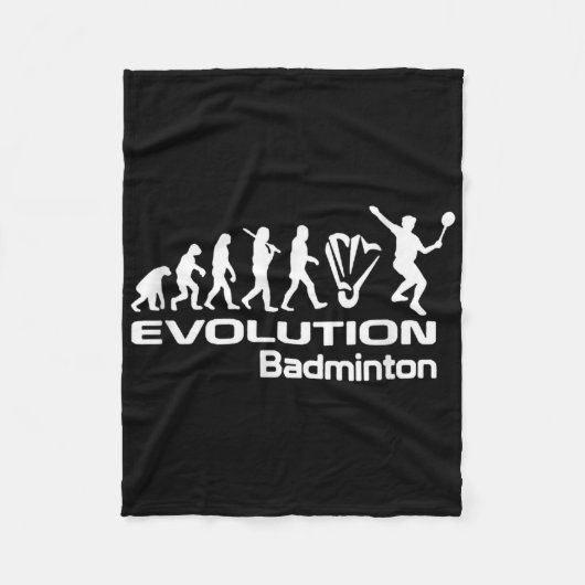 Evolution Badminton Fleece Deken (Voorkant)