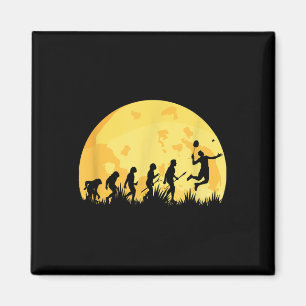 Evolution Badminton Helder Badminton Speler Cadeau Magneet