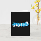 Evolution Badminton Shuttle Badminton Player Gift Kaart (Gele Bloem)